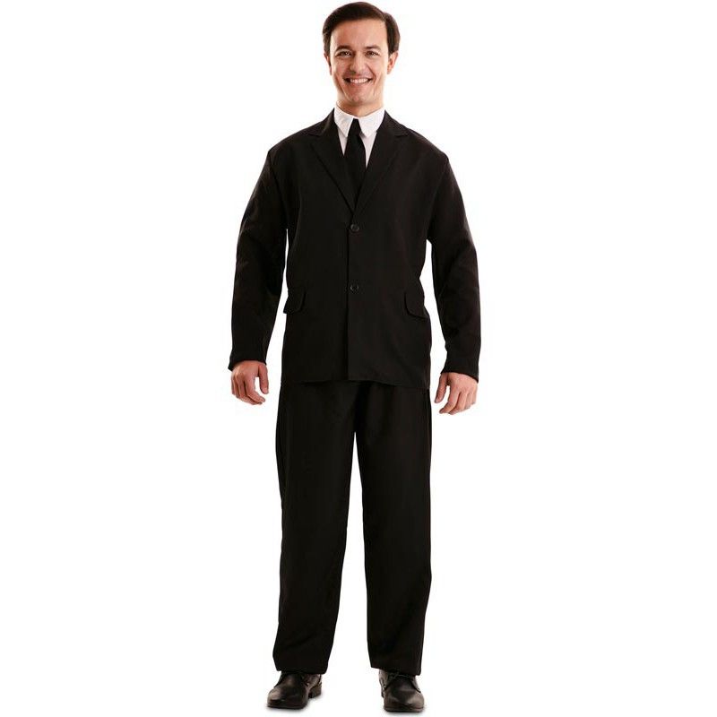 Disfraz de Traje de Hombre de Negro para adulto.