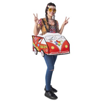 Disfraz de Furgoneta Hippie para Adultos
