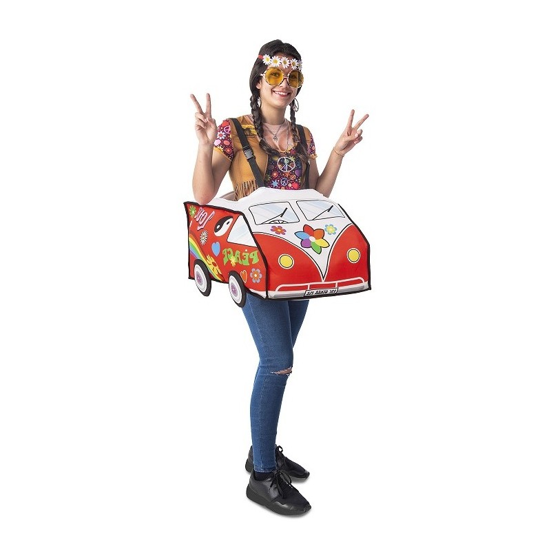 Disfraz de Furgoneta Hippie para Adultos