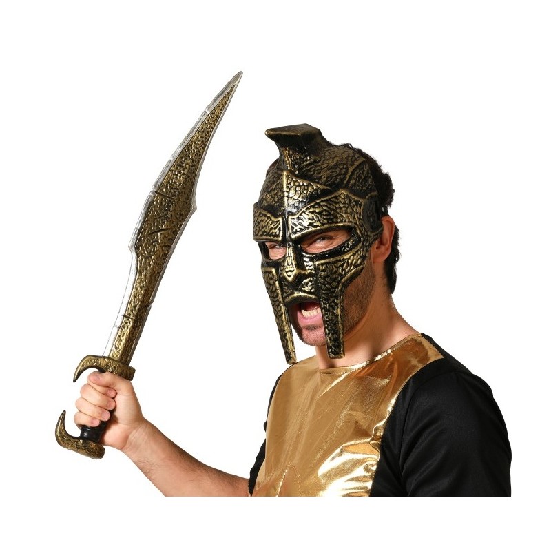 Set Romano con Espada  y Máscara dorada