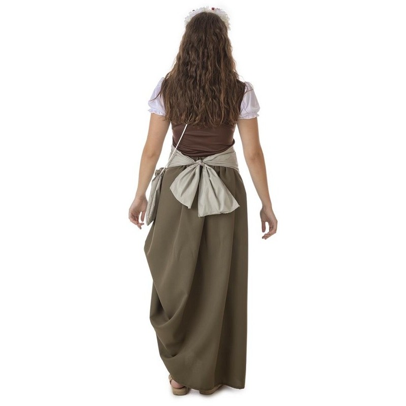 Disfraz Medieval Campesina Mujer