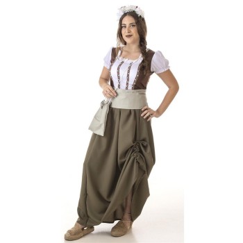 Disfraz Medieval Campesina Mujer