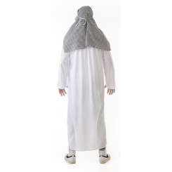 Disfraz de Jeque Árabe Blanco Adulto