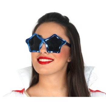 Gafas Estrellas Brillantes Azul