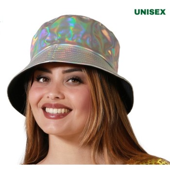 Sombrero  Pescador Plateado