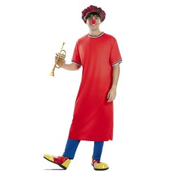 Payaso Clásico Rojo Adulto