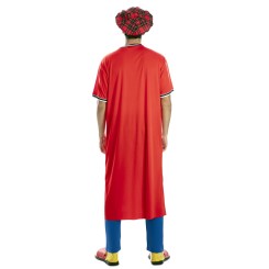 Payaso Clásico Rojo Adulto