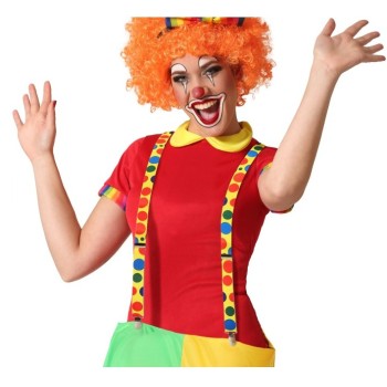 Tirantes de Payaso Multicolor Unisex