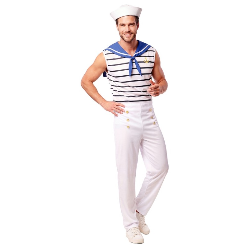 Disfraz de Marinero retro para hombre.