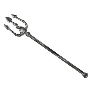 Tridente Marino 88 cm en Plata Envejecida