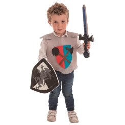 Disfraz de Peto Medieval Rejilla Infantil