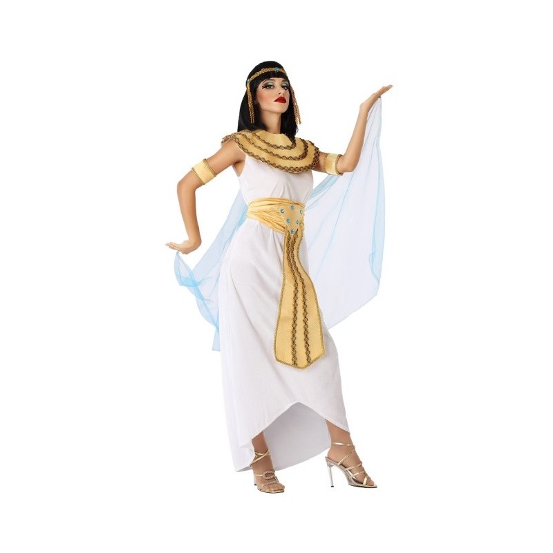 Disfraz Egipcia Cleopatra blanco Mujer