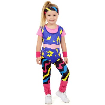Disfraz de Aerobic para Niña