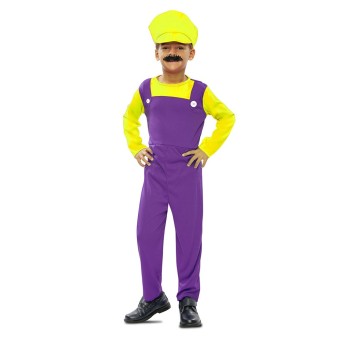 Disfraz de Fontanero Amarillo para Niño