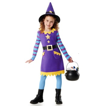 Disfraz de Bruja Estrella para Niña