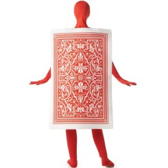 Disfraz de Carta de Poker As de Corazones Adulto