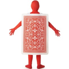 Disfraz de Carta Poker As de Corazones Infantil