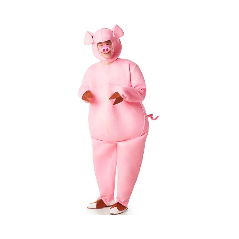 Disfraz de Cerdito Gordinflón para Adulto