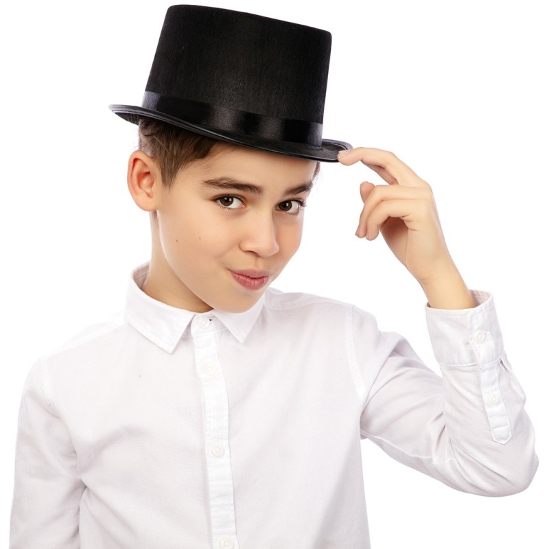 Chistera Elegante Negra Infantil