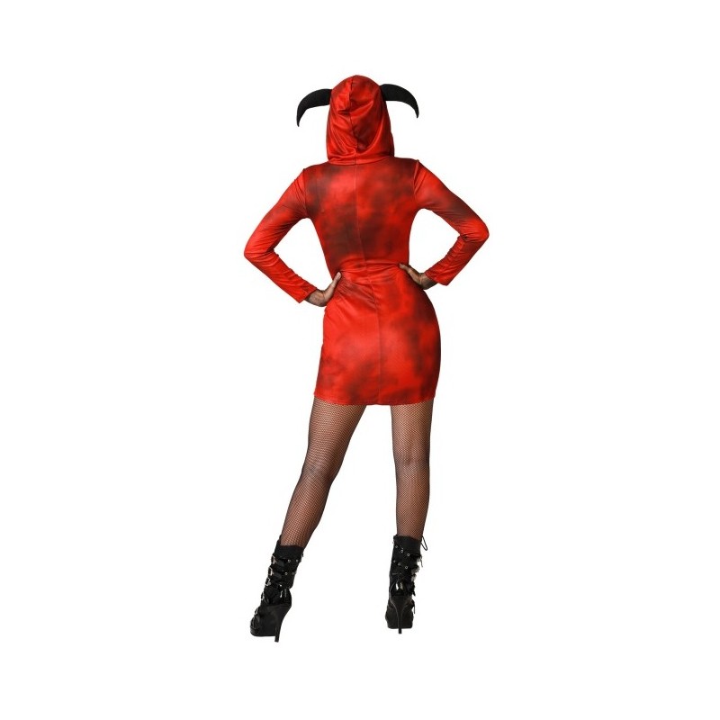 Disfraz de Demonio Rojo para Mujer