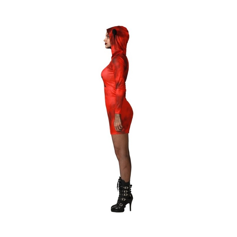 Disfraz de Demonio Rojo para Mujer