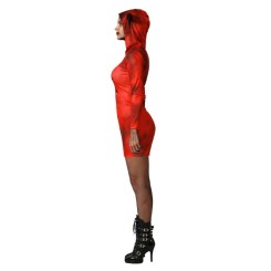 Disfraz de Demonio Rojo para Mujer