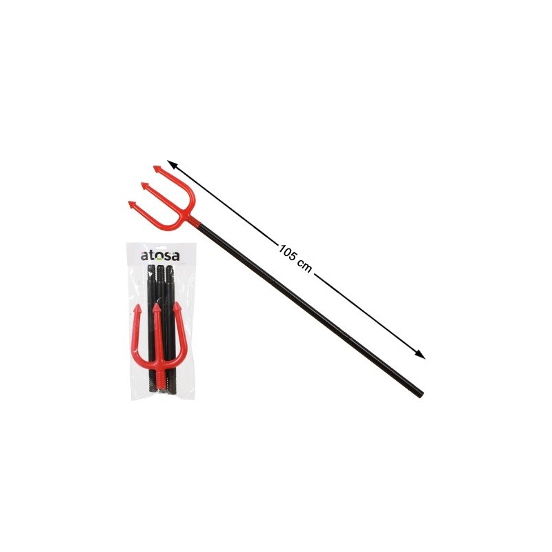 Tridente Diablo Rojo de 105 Cm