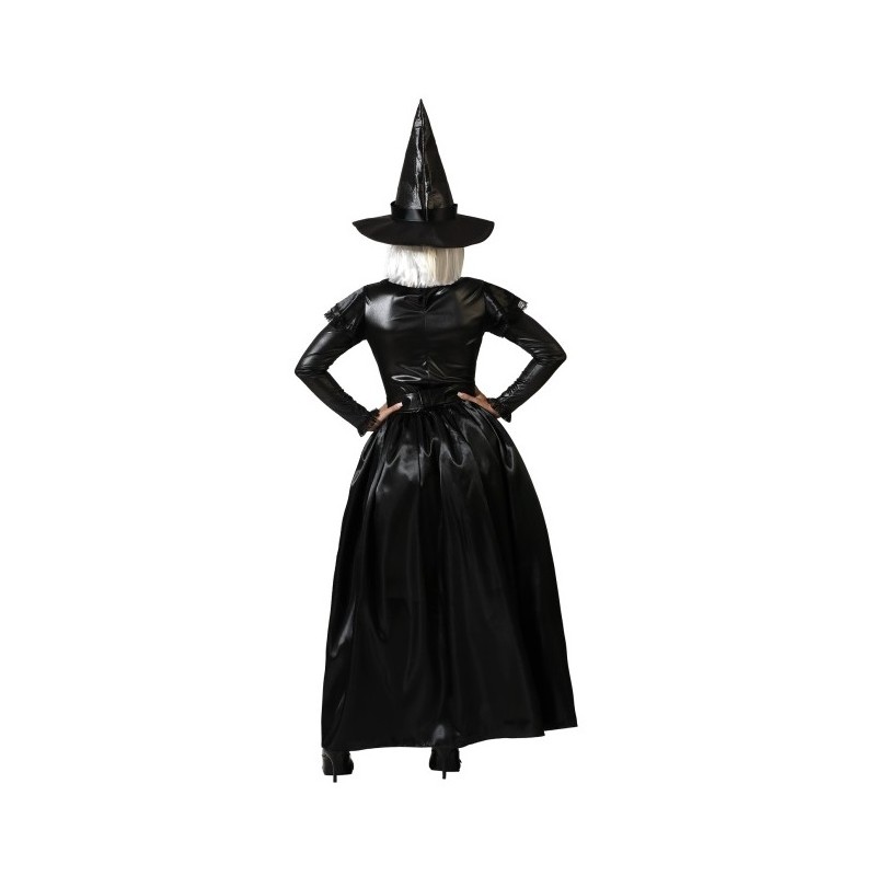 Disfraz de Bruja Clásica Negra con sombrero...