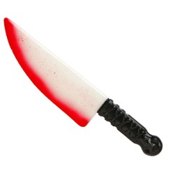 Cuchillo con Brillo en la oscuridad Manchado de Sangre 41 Cm