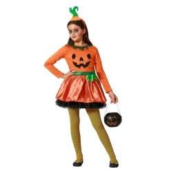 Disfraz Calabaza Naranja Halloween para Niña