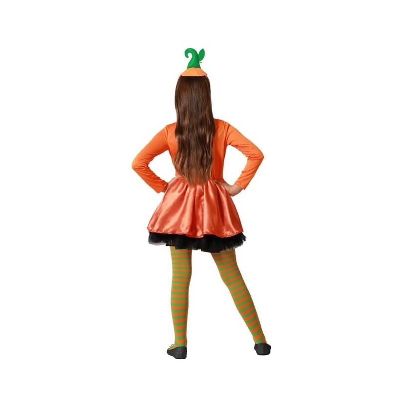 Disfraz Calabaza Naranja Halloween para Niña