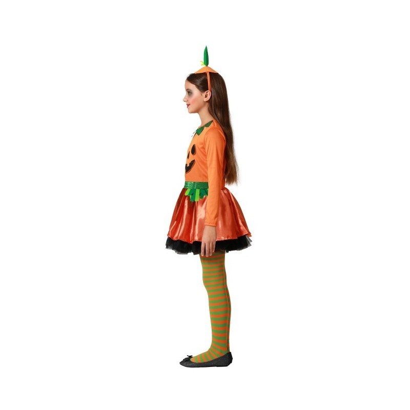 Disfraz Calabaza Naranja Halloween para Niña