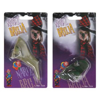 Nariz  de Bruja - Complementos y Accesorios para tu Disfraz de Halloween - MisterDisfraz.com