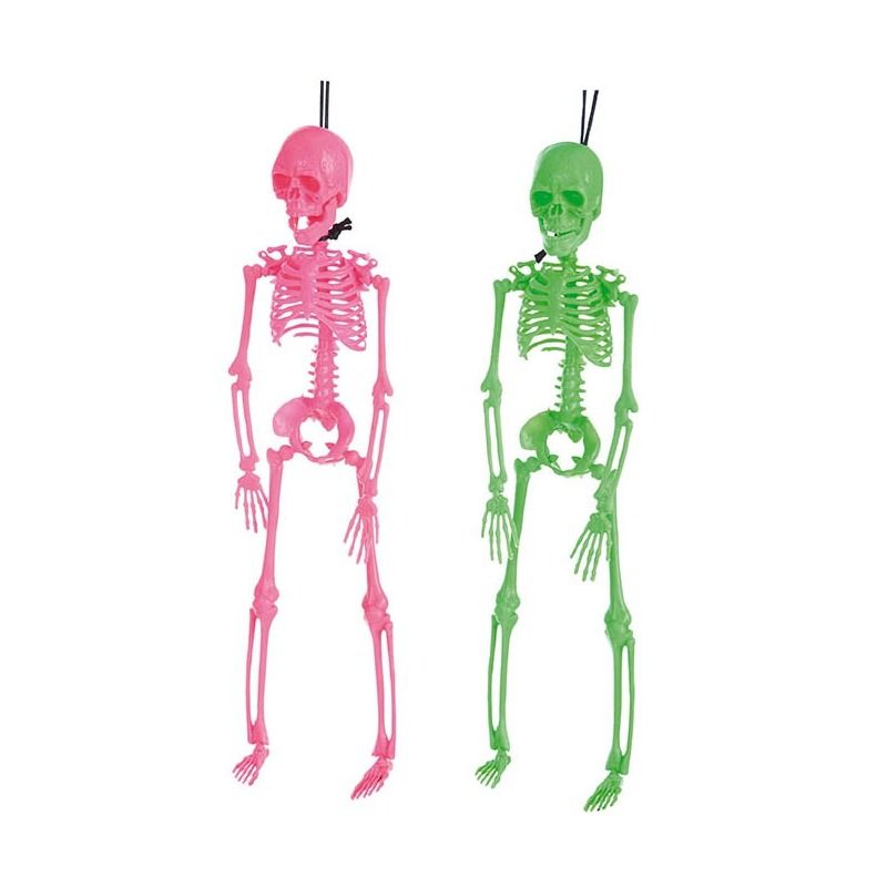 Esqueleto de Neón Halloween - Complementos y Accesorios para tu Disfraz de Halloween - MisterDisfraz.com