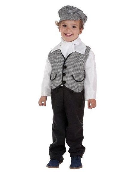  Disfraz de Chulapo con Chaleco para niño