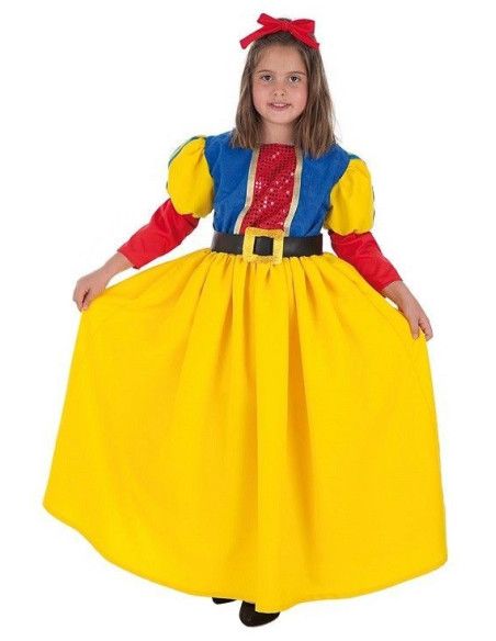 Disfraz de Blancanieves para Niña - Disfraces de Cuentos Infantiles para niño y niña - MisterDisfraz.com