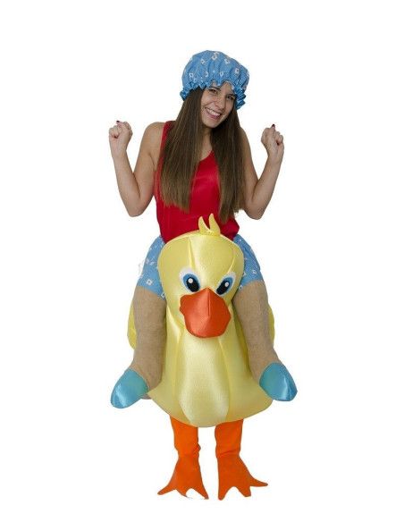  Disfraz de Patito Baño a Hombros para Adulto - MisterDisfraz.com
