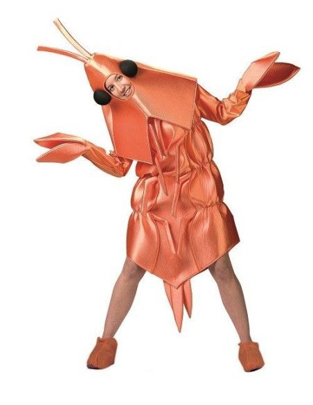Disfraz de Gamba para Mujer y Hombre - Disfraces Originales, Divertidos y de Cachondeo para dar la nota - MisterDisfraz.com