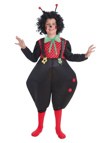 Disfraz de Mariquita Niño - Disfraces de Insectos para Niñas y Niños - MisterDisfraz.com