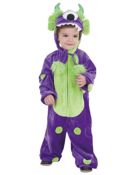 Disfraz de Monster Lila Infantil
