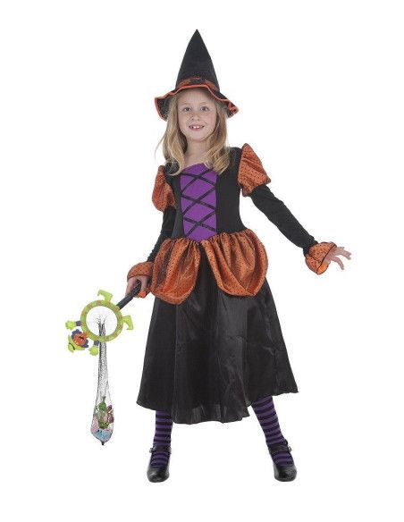 Disfraz de Bruja Simpática Pocus para Niña Halloween - Disfraces Halloween Niños - MisterDisfraz.com