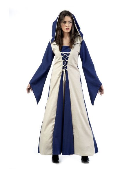 Disfraz  Medieval de Hechicera  Agnes para mujer - Disfraces Medievales para Carnaval y Ferias Medievales - MisterDisfraz.com