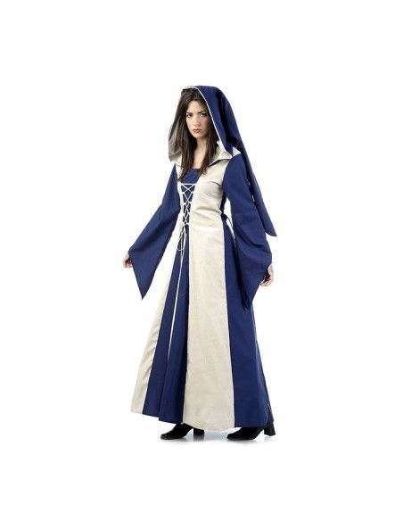 Disfraz  Medieval de Hechicera  Agnes para mujer - Disfraces Medievales para Carnaval y Ferias Medievales - MisterDisfraz.com