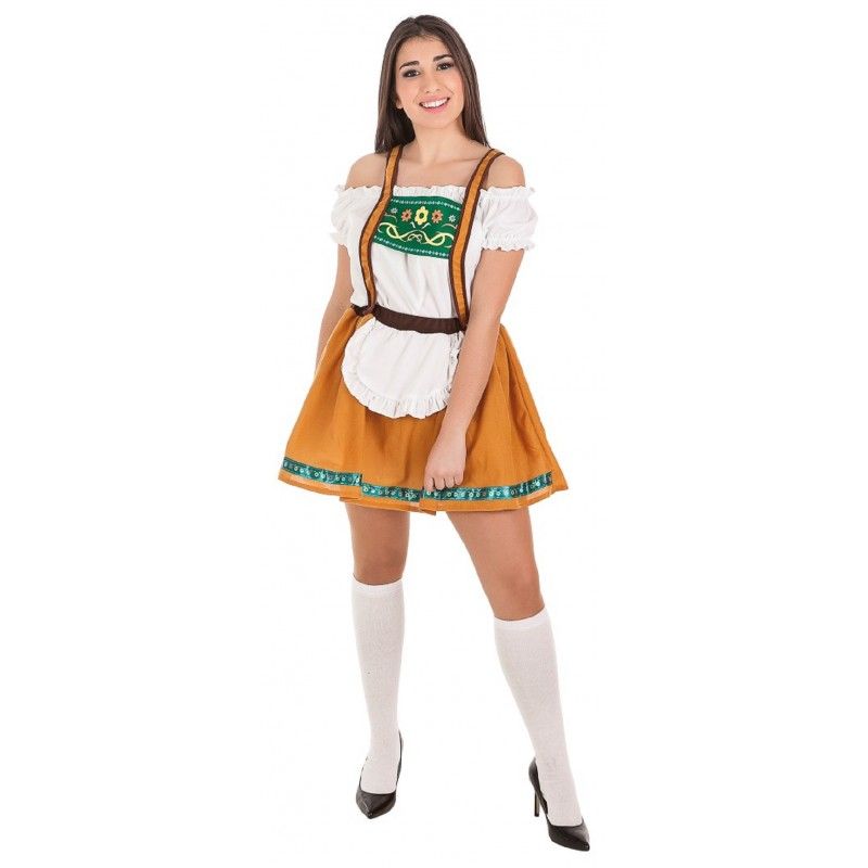 Disfraz de Bávara Tirol para Mujer - Disfraces Oktoberfest o Fiesta Alemana de la Cerveza - MisterDisfraz.com