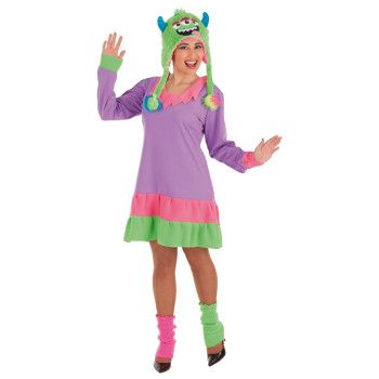 Disfraz de Monstruita de Colores para Mujer - Disfraces de Películas Carnaval - MisterDisfraz.com