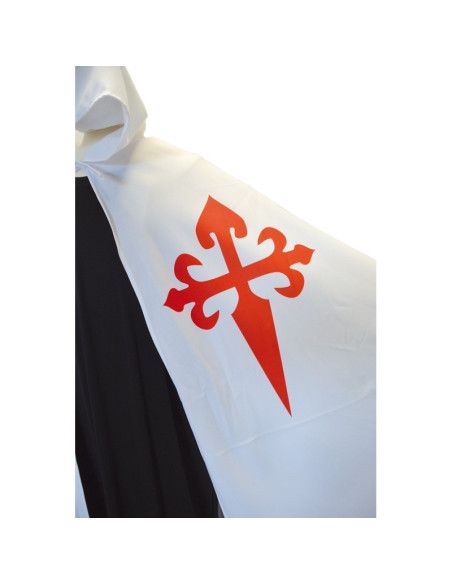 Capa Santiago Blanca para adulto - MisterDisfraz.com