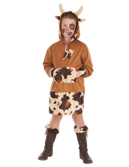 Disfraz de Vaca Mimosa para niña - Disfraces para Niños y Niñas de Animales Infantiles - MisterDisfraz.com