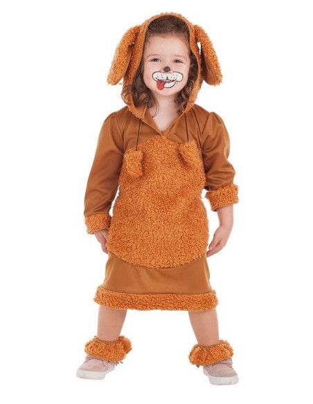 Disfraz de Perrita Mimosa para niña - Disfraces para Niños y Niñas de Animales Infantiles - MisterDisfraz.com