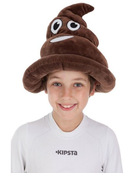 Gorro Emoticono Caca - Talla Única - Complementos Disfraces Gorros y Sombreros - MisterDisfraz.com