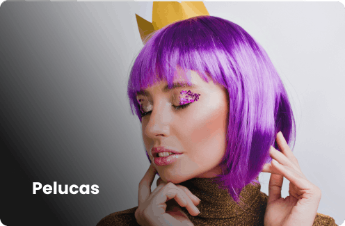 pelucas para disfraces